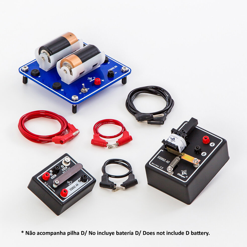 Conjunto circuito simples com telégrafo