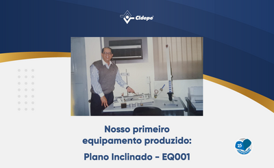 Primeiro equipamento Cidepe